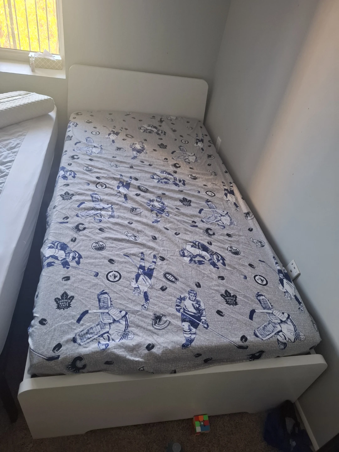 IKEA Twin Bed Frame with Luroy Slats mattress not with matress - photo 2