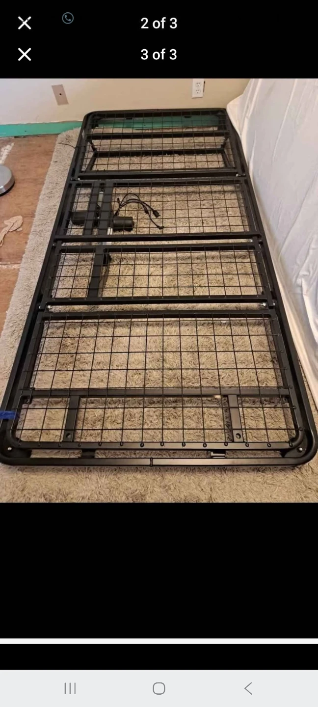 XL Single Adjustable Bed Frame