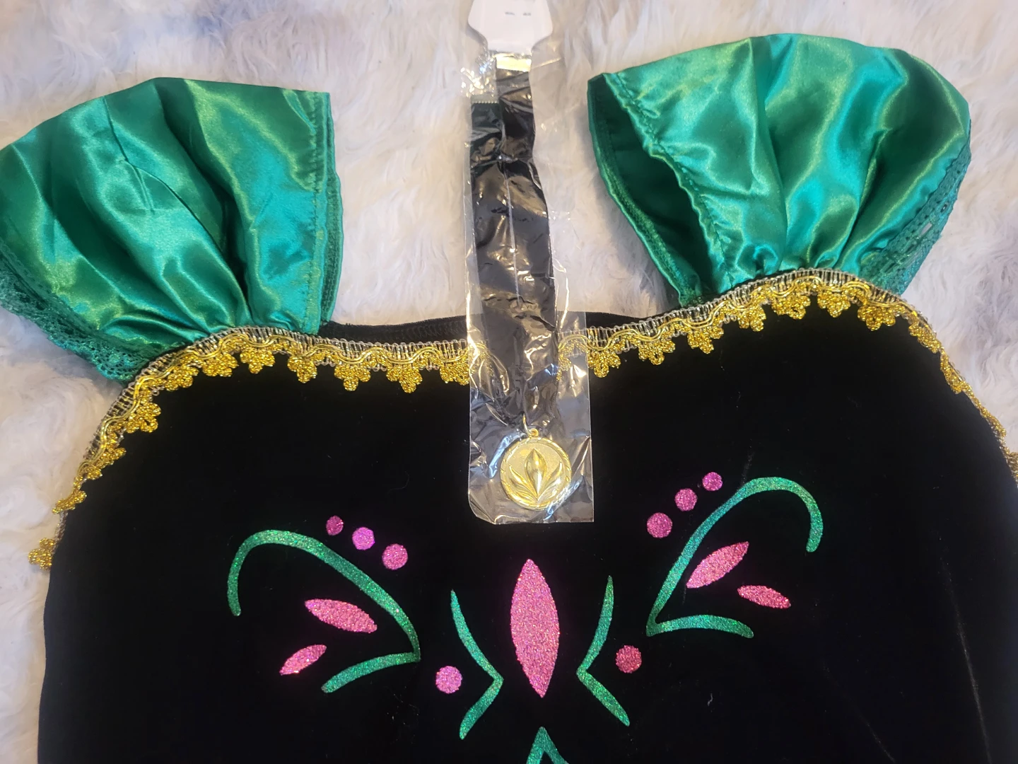 New Adult Small Frozen Anna Costume Dress - photo 4