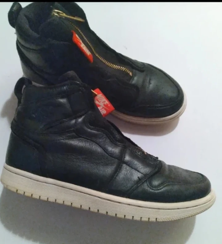 Nike Air Jordan 1 Zip High Top Sneakers - photo 2