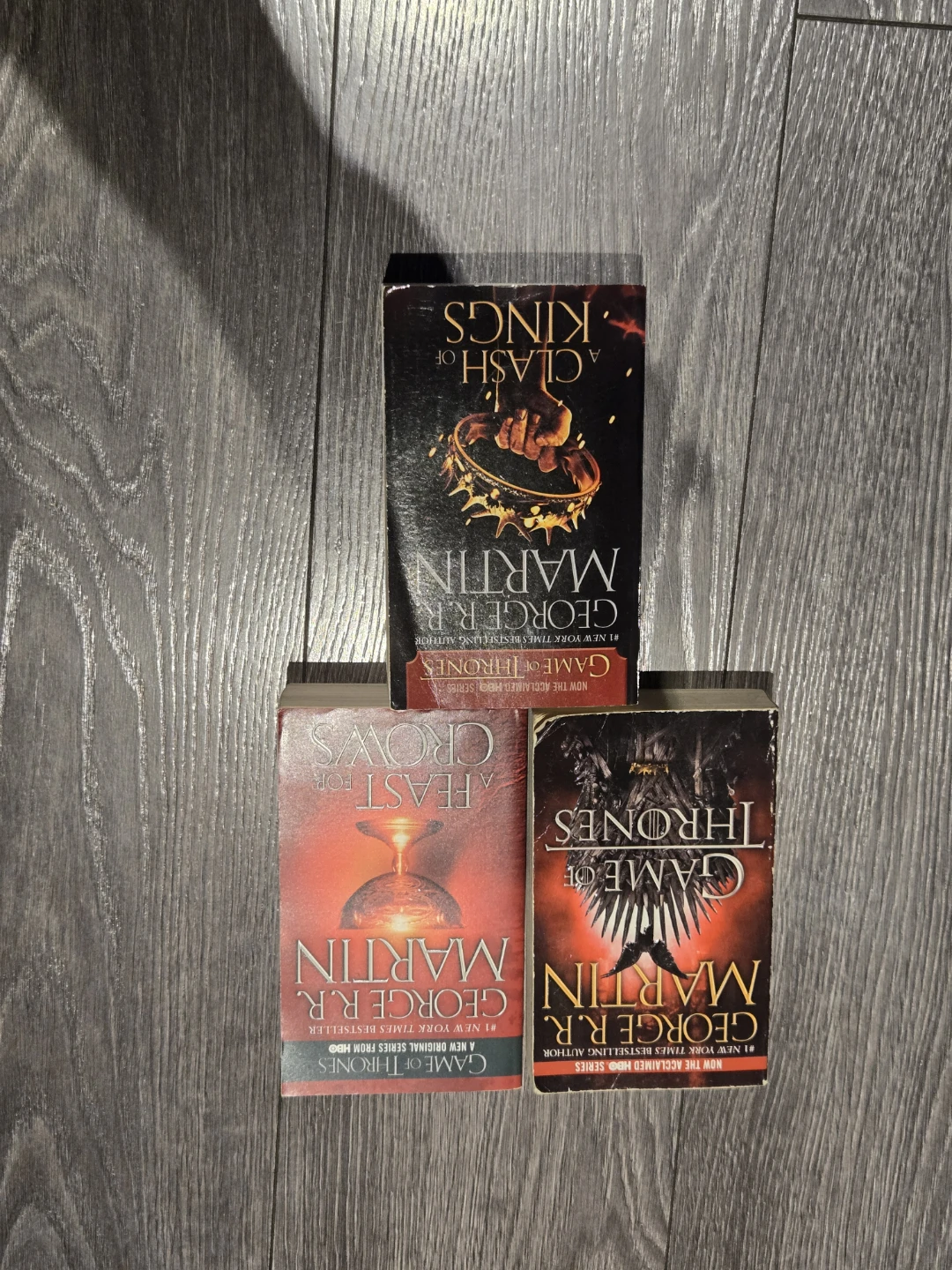 3 George R.R. Martin Game of Thrones Books