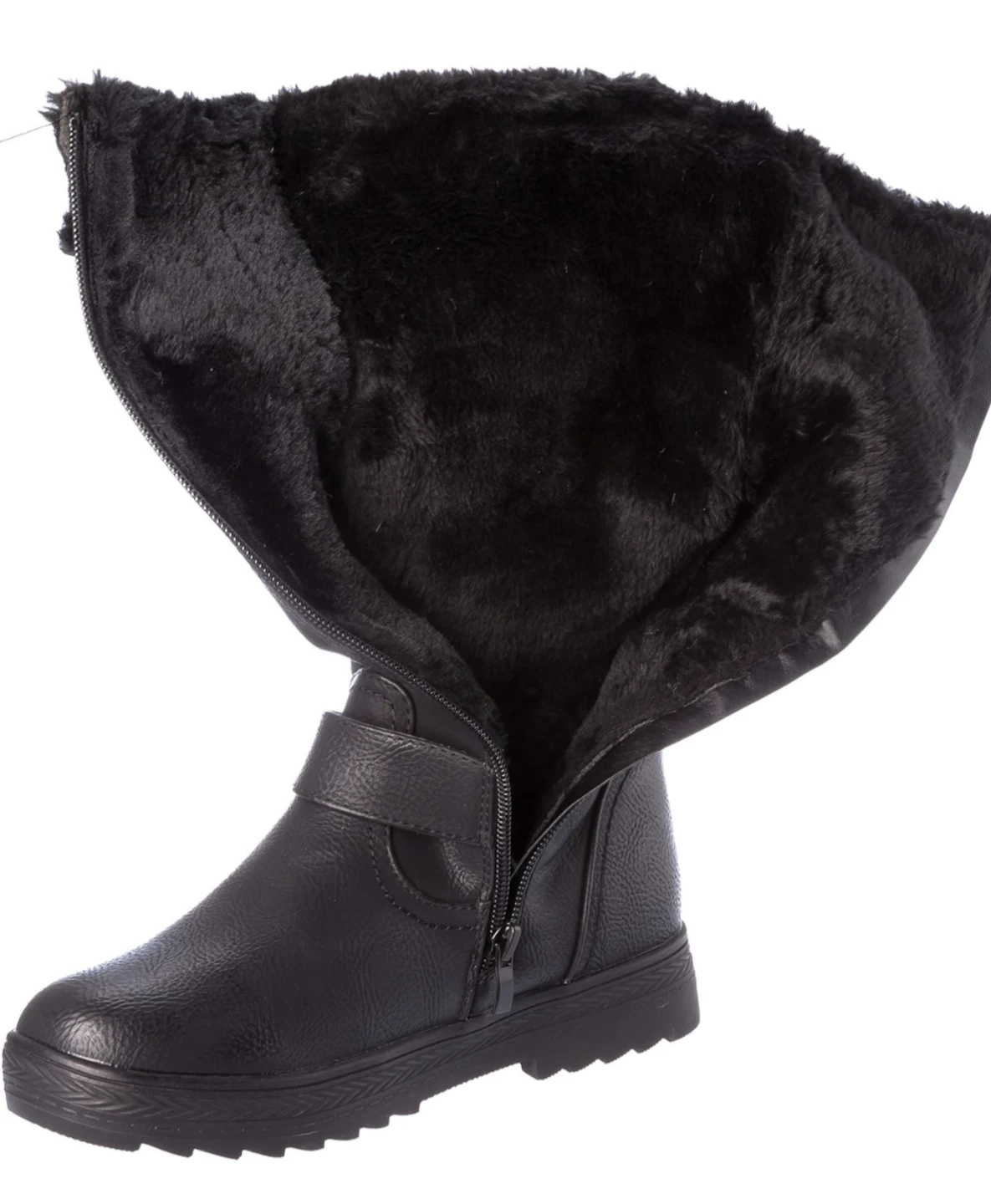 New Leather Boots with Fur Trim - photo 3