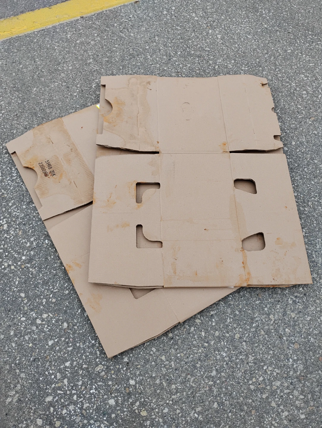 Sturdy cardboard moving boxes