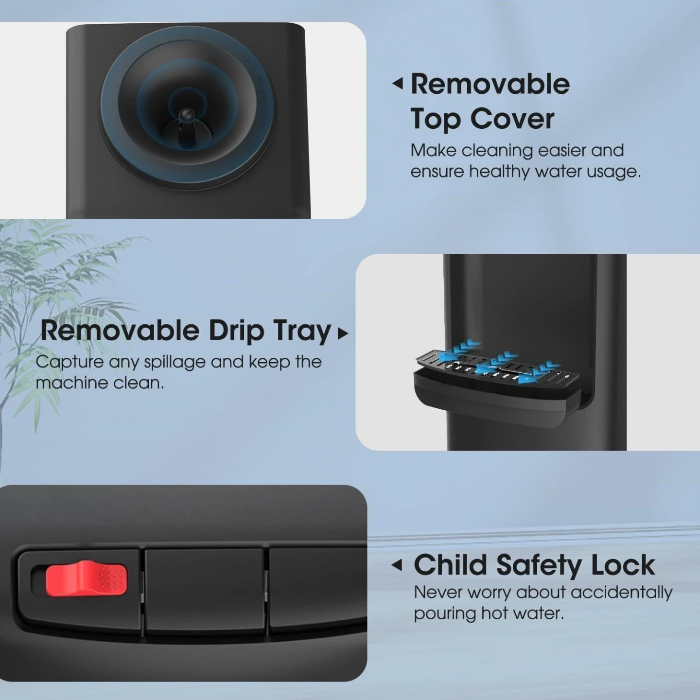 ICEVOKE 3-Temp Top Loading Water Dispenser - photo 4