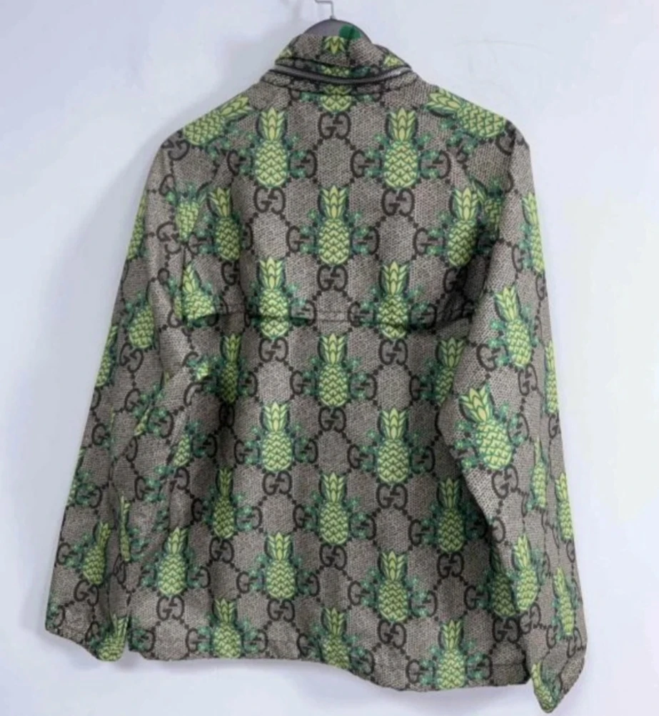 Gucci Pineapple Print Zip-Up Jacket - photo 2