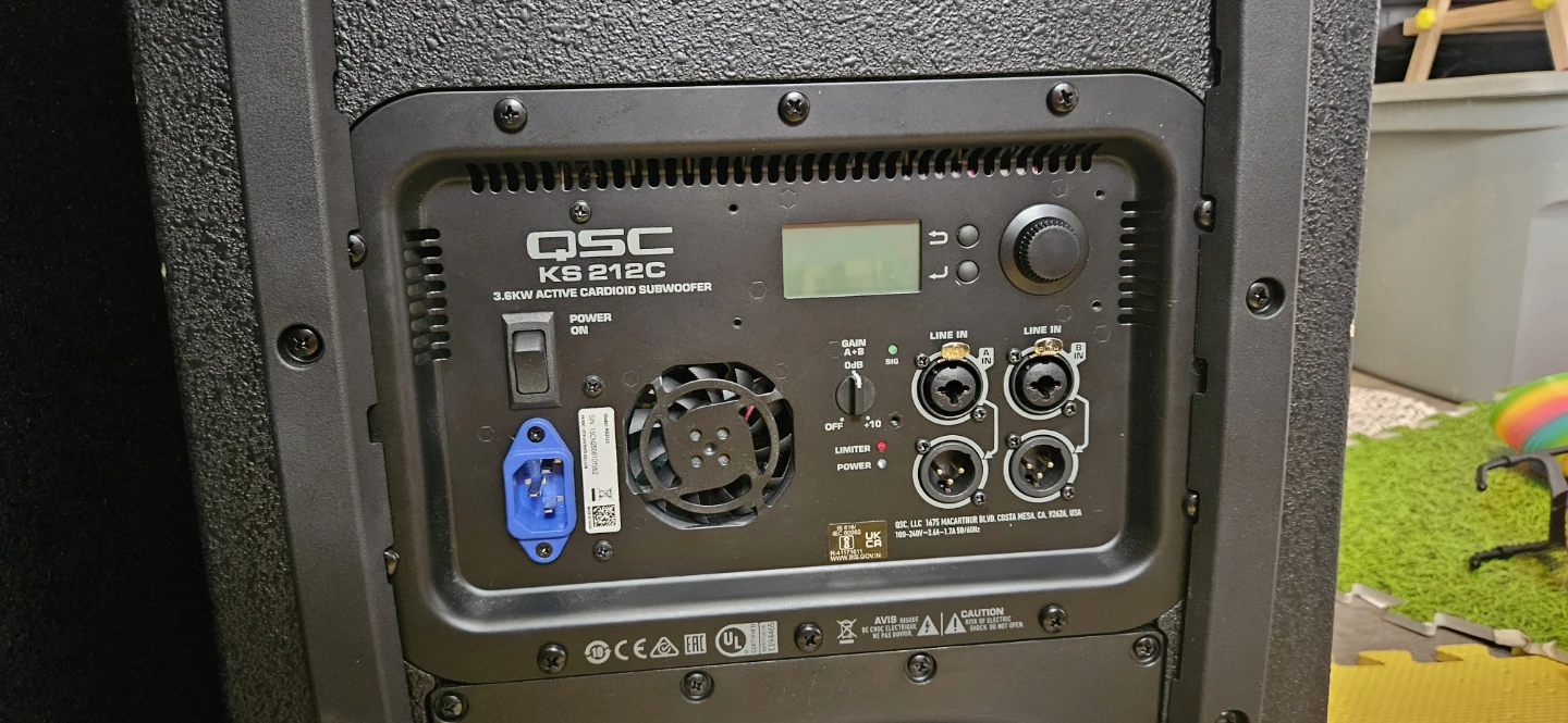 Two QSC KS212C Active Cardioid Subwoofers - photo 5