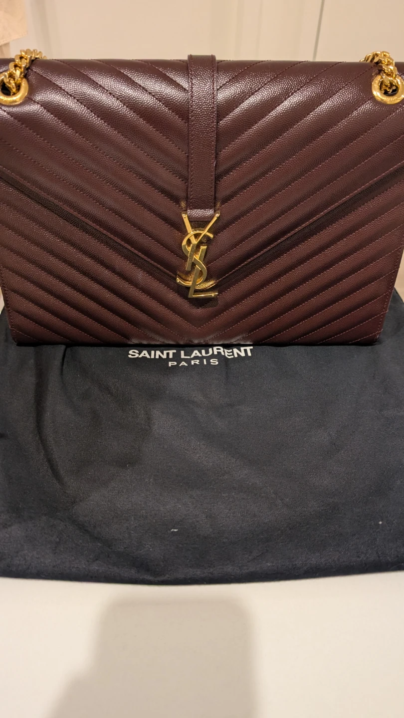Saint Laurent Large Monogram Envelope Bag - photo 3
