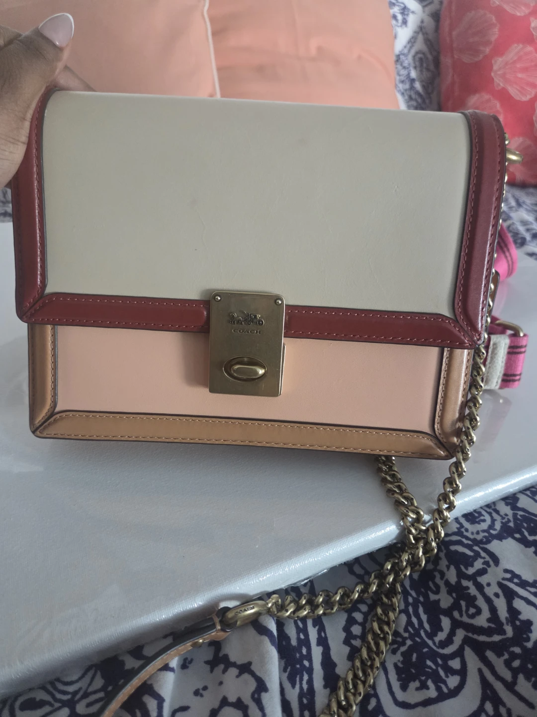 Coach Leather Crossbody Bag
