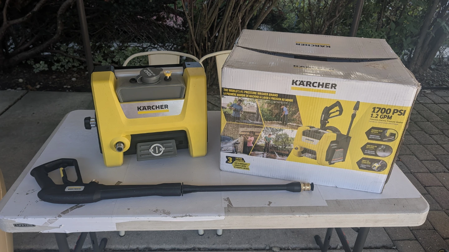 Karcher K 1700 Cube 1.2 gpm Pressure Washer hidrolavadora