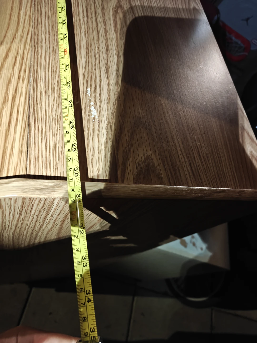 Oak Armoire with Two Drawers - photo 3