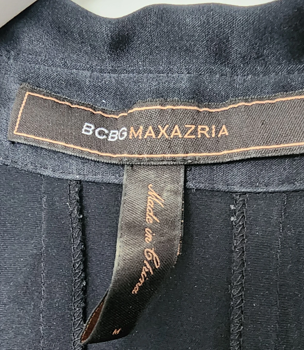 BCBGMAXAZRIA Black Button-Up Shirt - photo 3