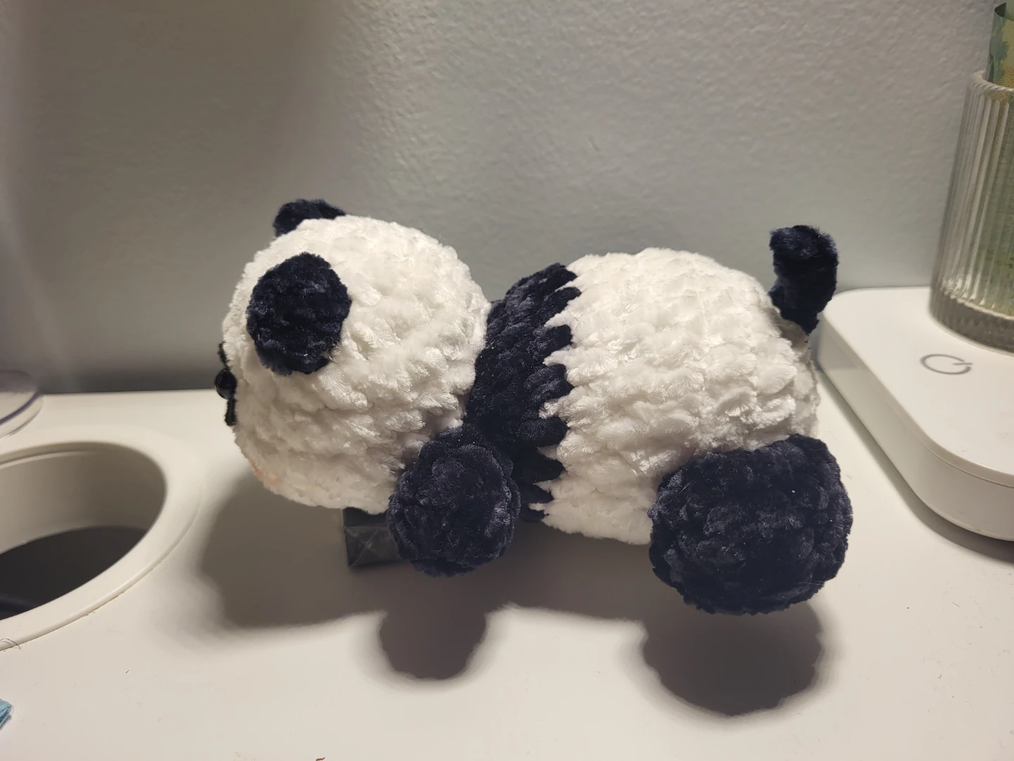 Handmade Crochet Panda Plushie - photo 2