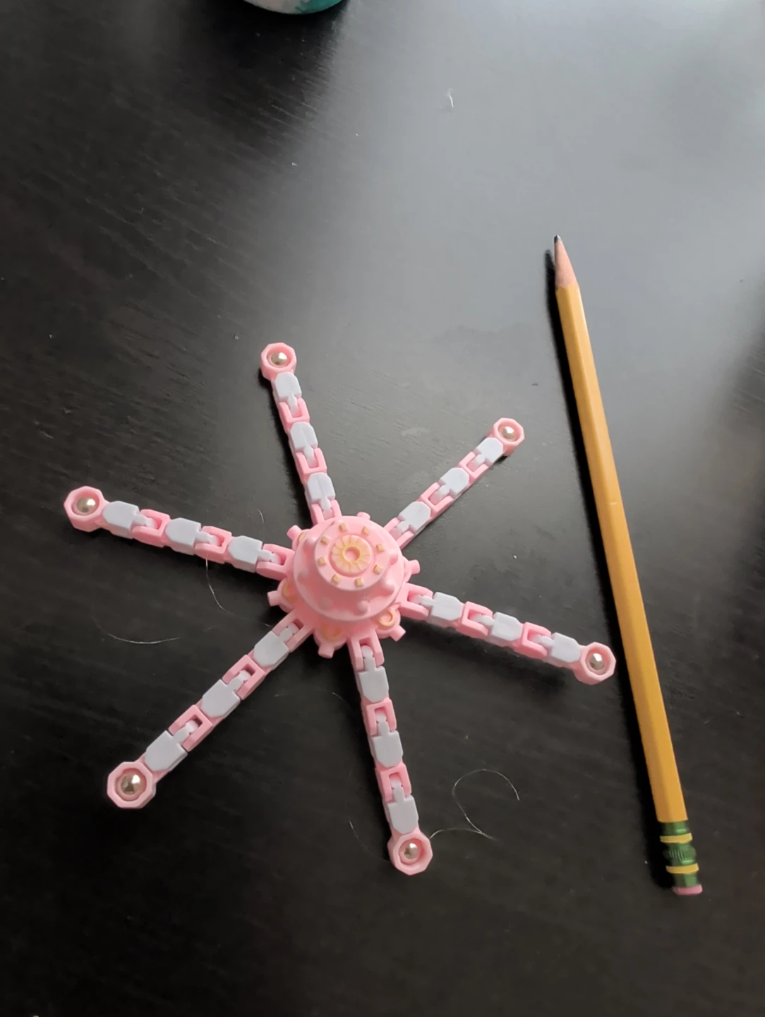 Pink Magnetic Fidget Spinner Toy