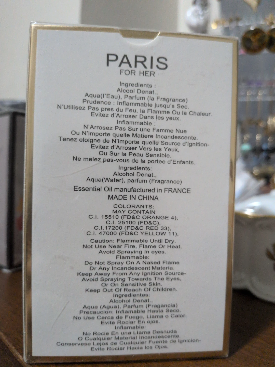 Paris For Her Eau De Parfum 100ml - photo 2