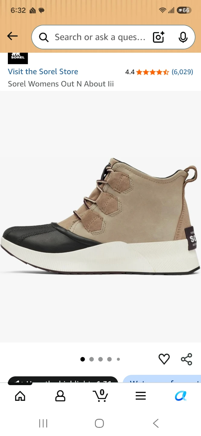 Sorel Out N About IV Classic WP Boots - Size 8
