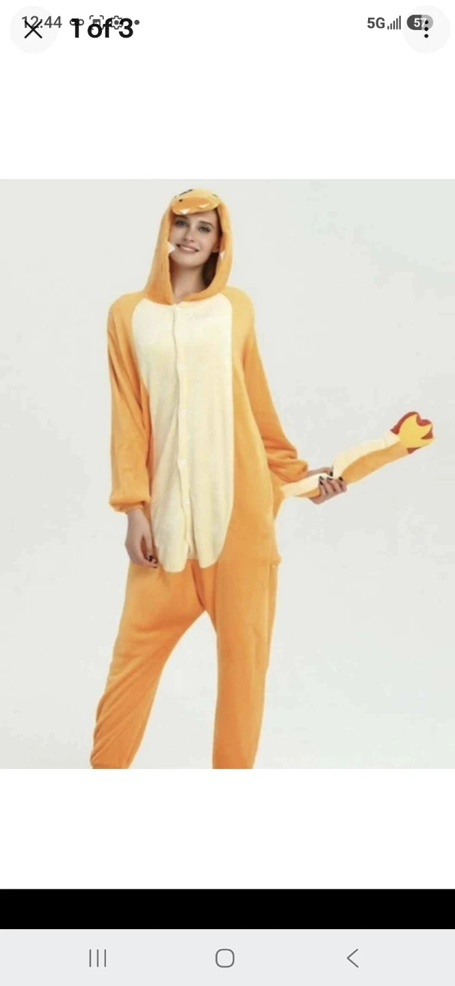 Charmander Onesie Costume - photo 2