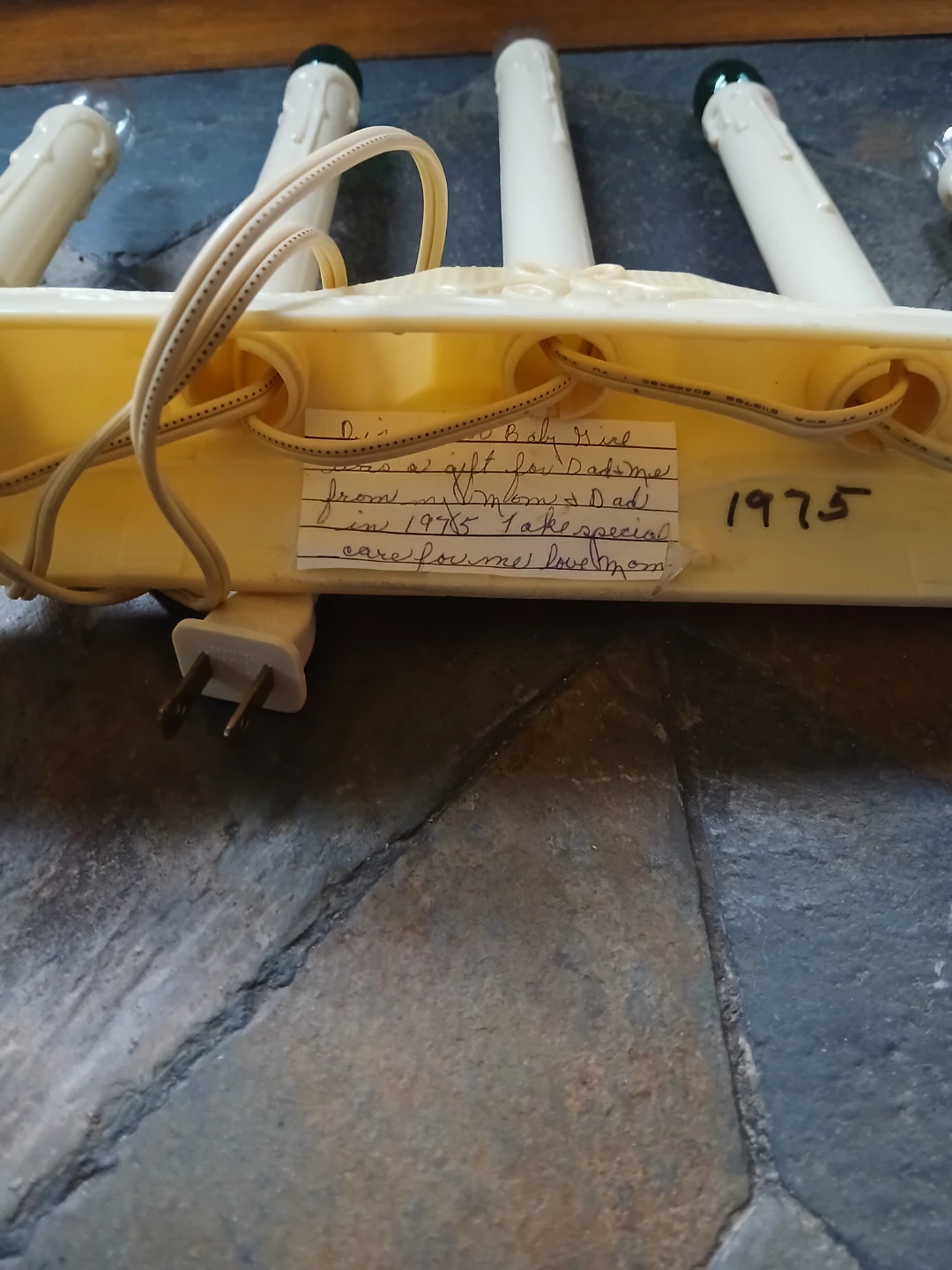Vintage 5-Light Electric Candle Bridge 1975 - photo 2