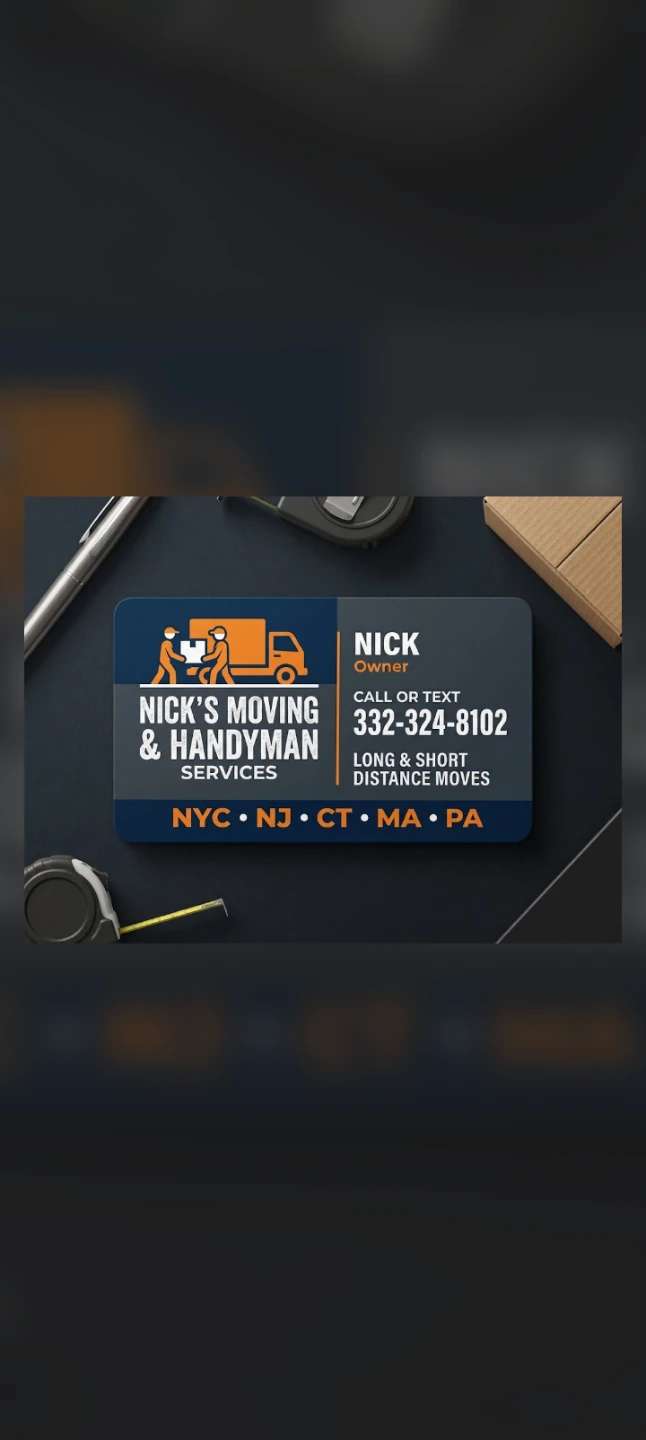 Nick's Moving & Handyman Services - photo 4
