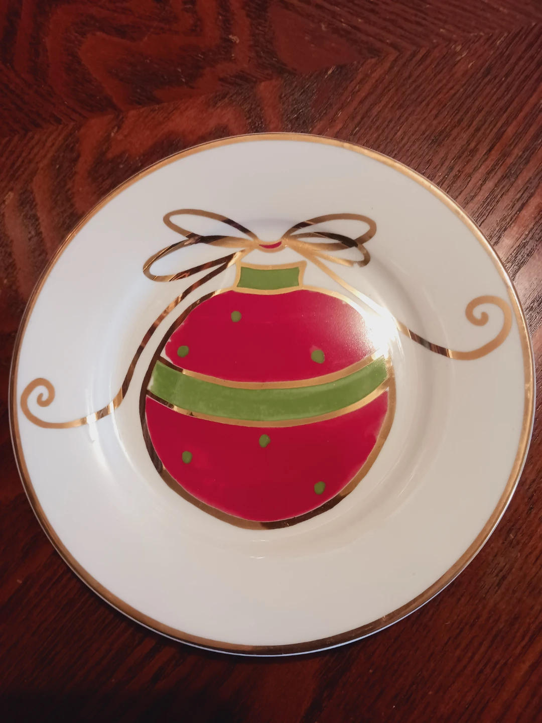 New !! Christmas Ornament Decorative Plate