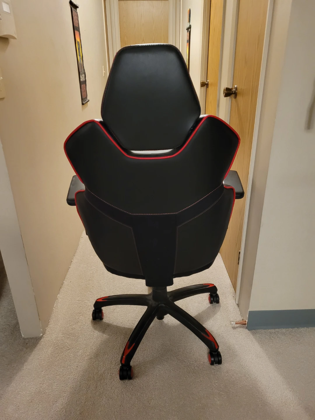 Black and Red Gaming Chair - photo 2