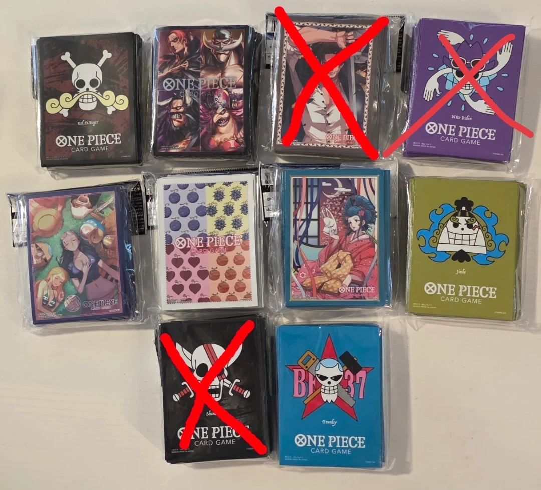 One Piece Cards Games - Card Sleeves