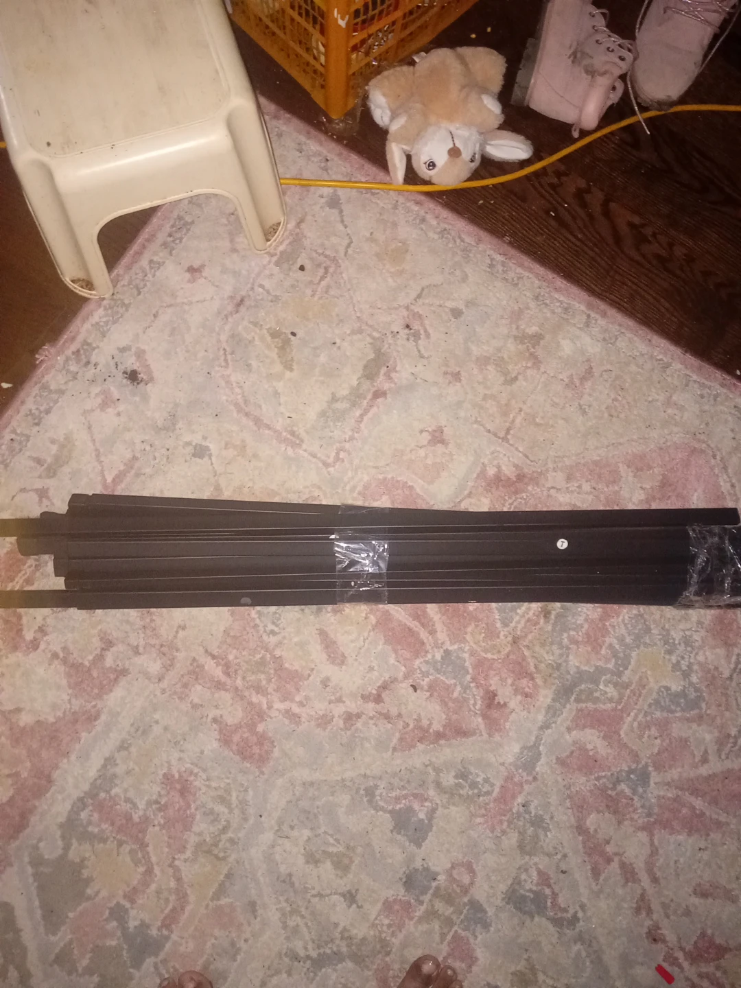 Black Metal king-size bed Frame - photo 3