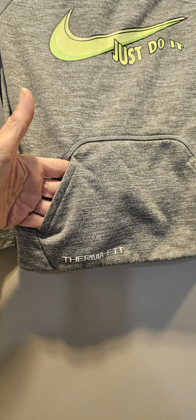 Nike Therma-Fit Hoodie Grey 3-4 Years - photo 2