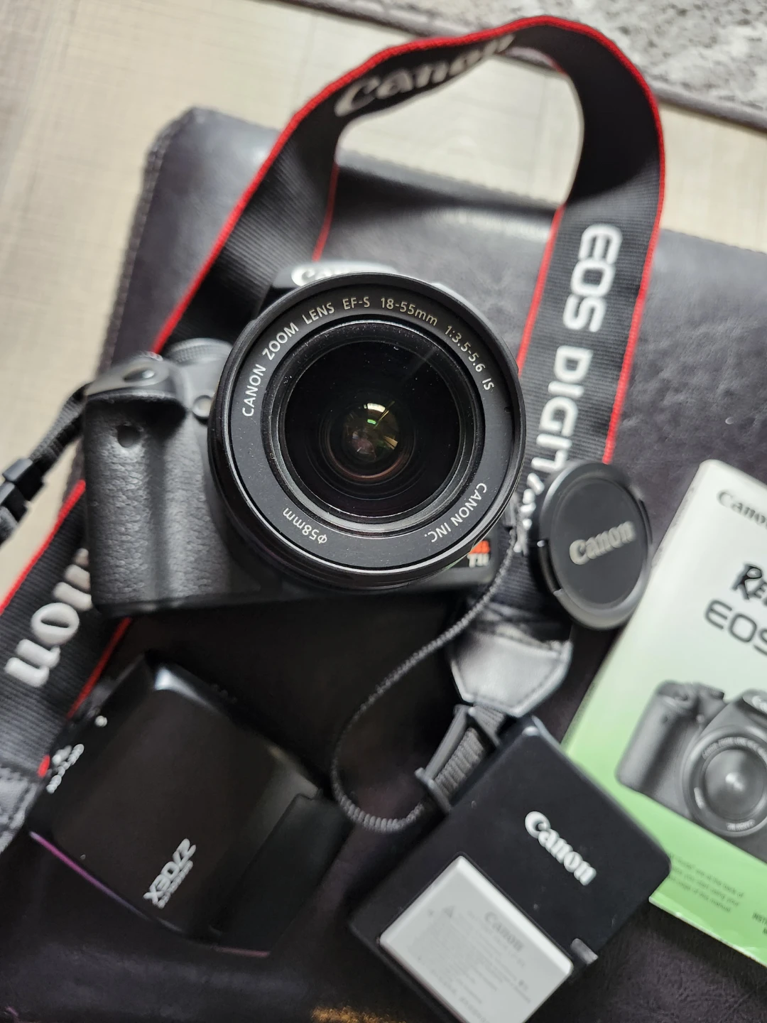 canon rebel t1i eos 500d camera + bag - photo 4