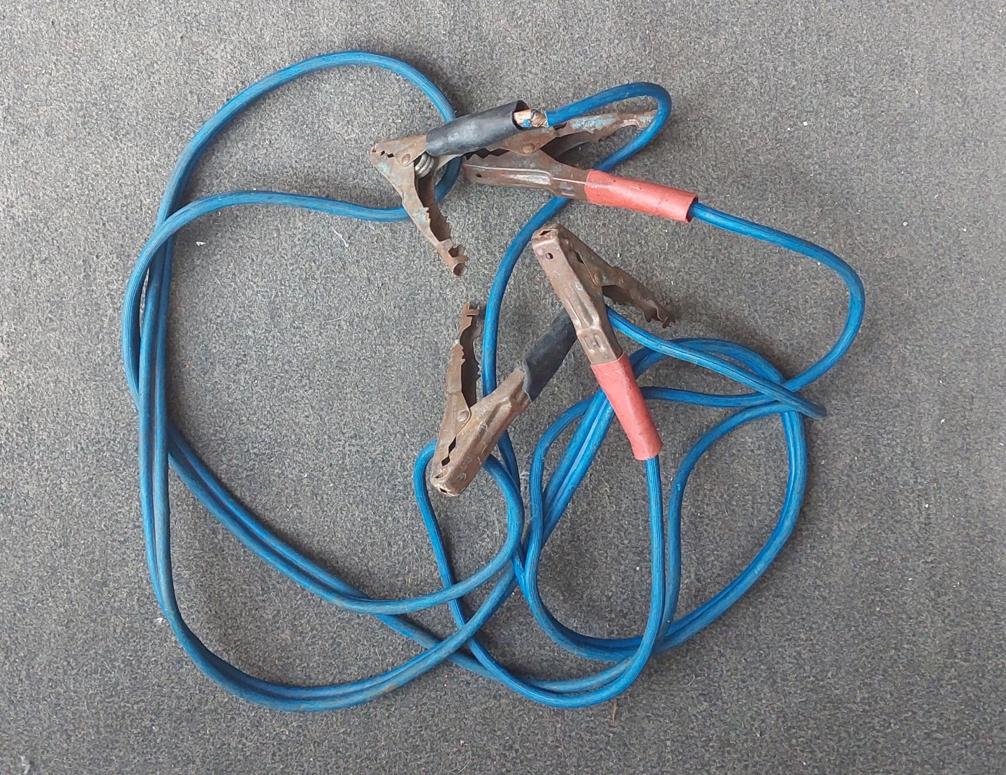Blue Jumper Cables