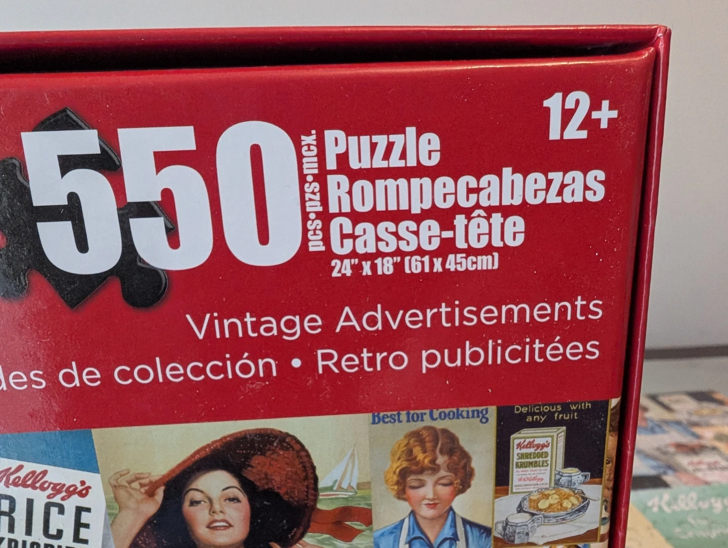 Vintage Kellogg's 550 Piece Jigsaw Puzzle 🧩 - photo 4