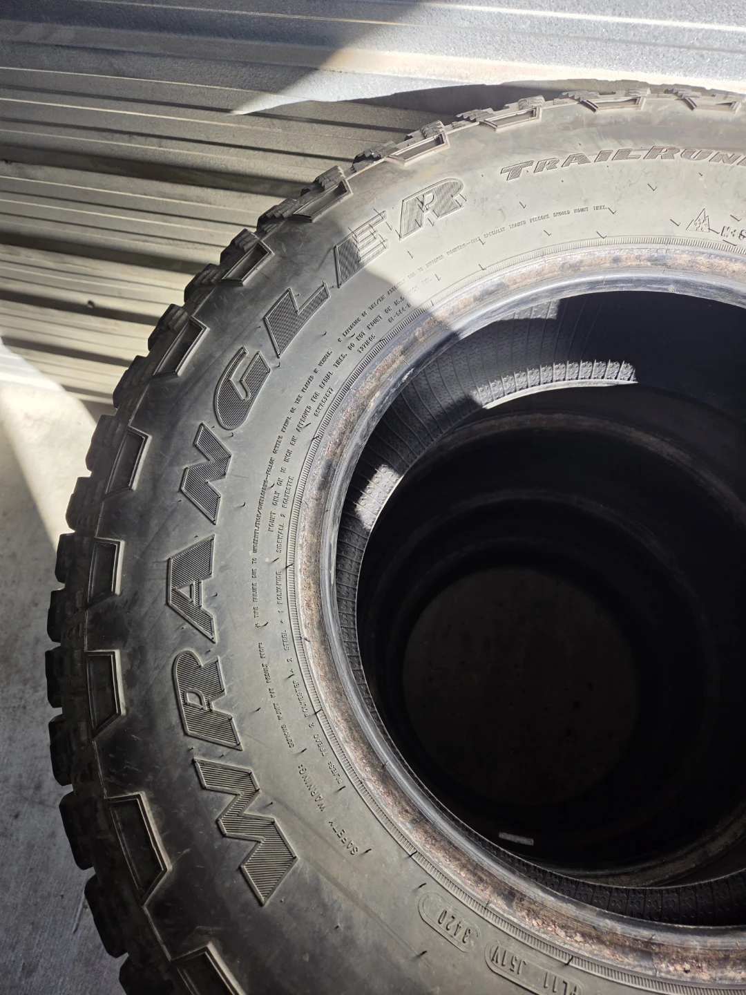 LT456/75R16 Goodyear Wrangler TrailRunner AT - photo 4