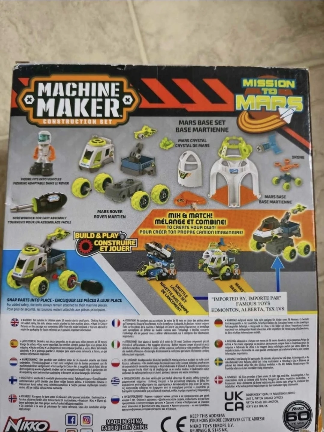 Like New Machine Maker Mission To Mars $30 - photo 2