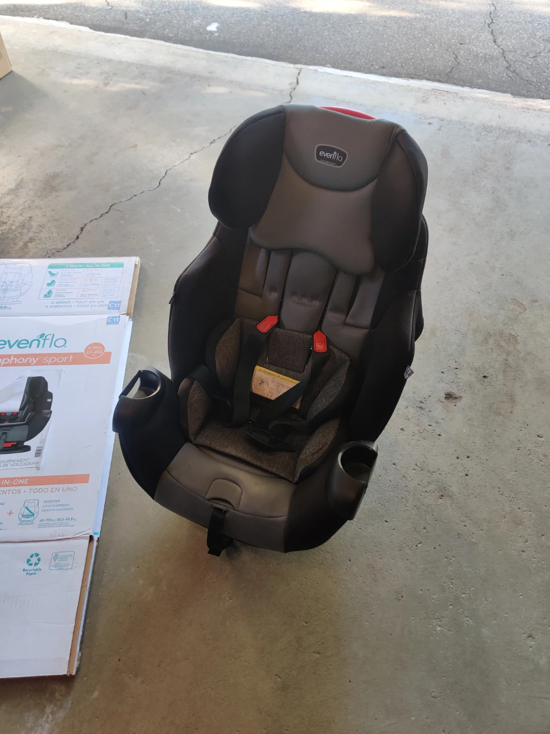 Evenflo Symphony Sport All-In-One Car Seat
