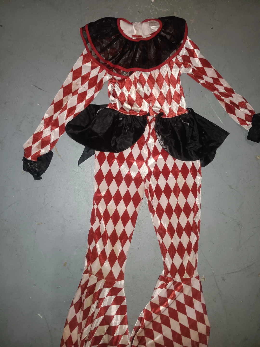 Spirit Halloween Harlequin Jester Costume - Size M - photo 2