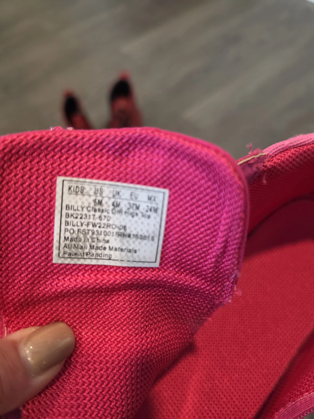 Billy Classic DR High Top Shoes - Pink - Size 5 US - photo 3
