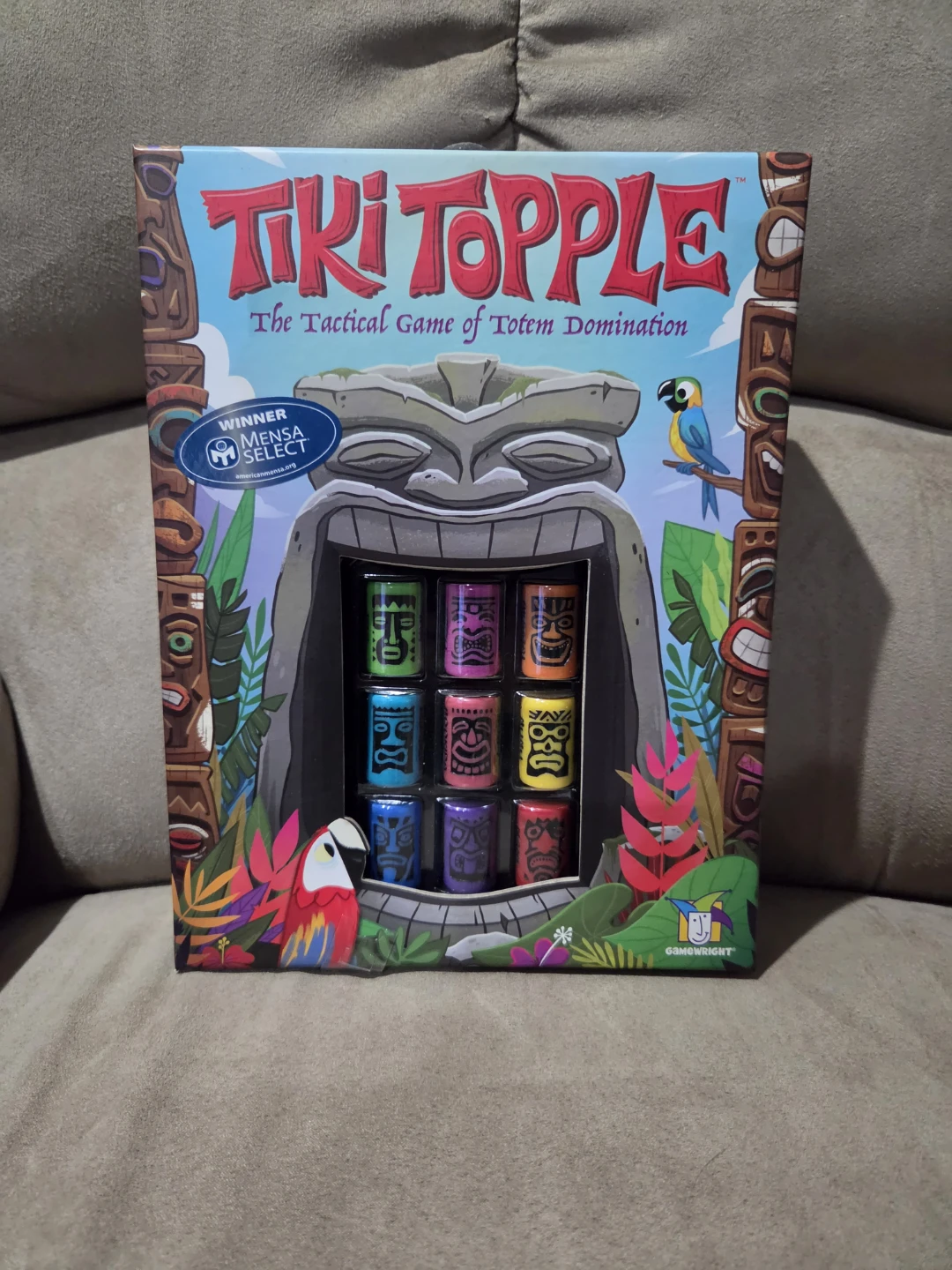 Tiki Topple Board Game