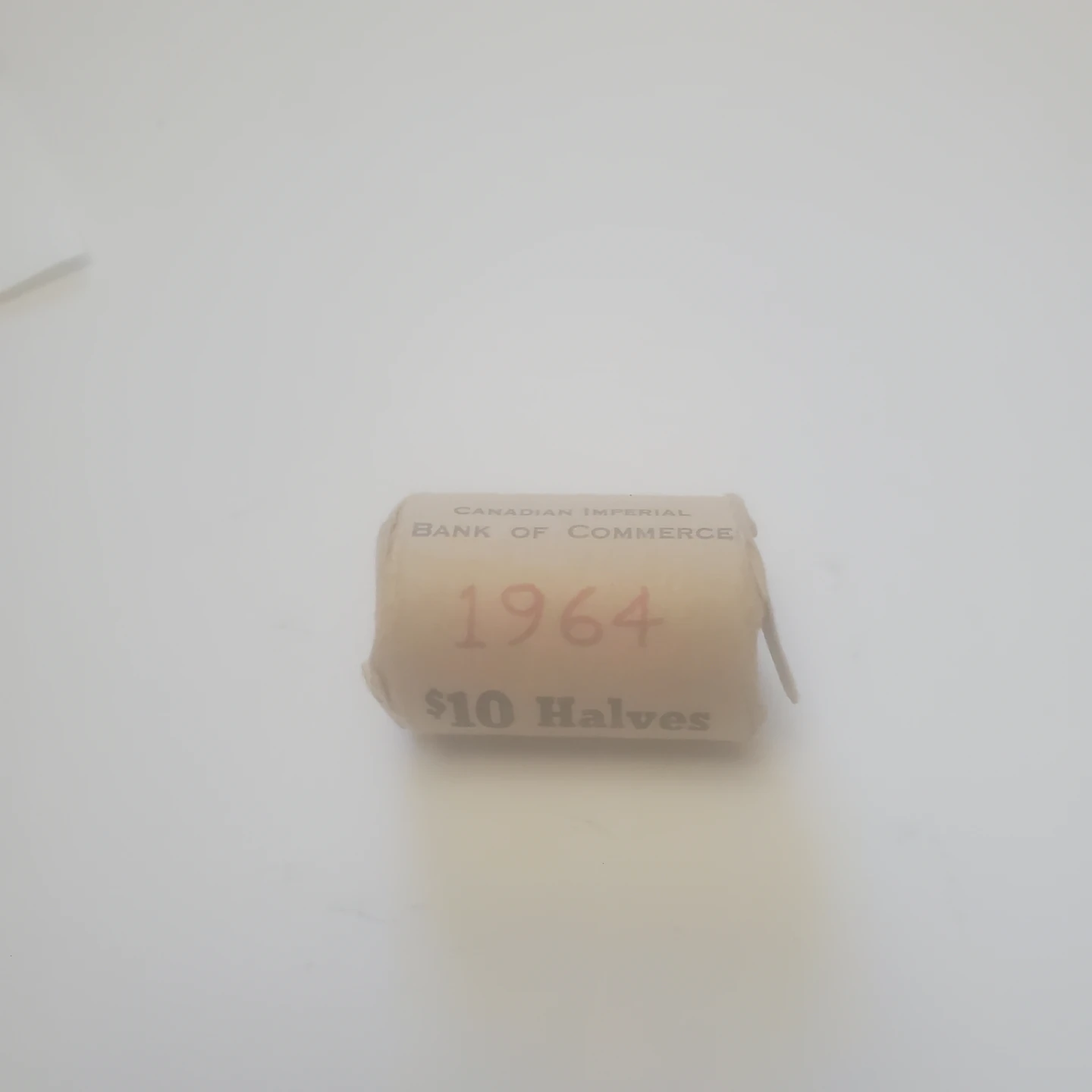 Canadian Imperial Bank of Commerce $10 Half Dollar Roll