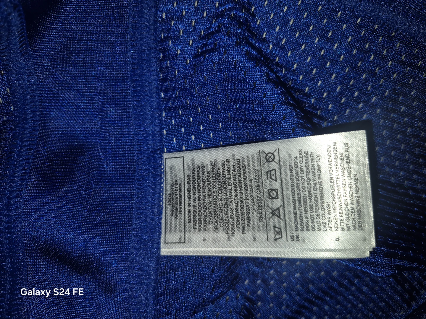 Adidas Press COV 2.0JY Youth Jersey Royal Blue - photo 5
