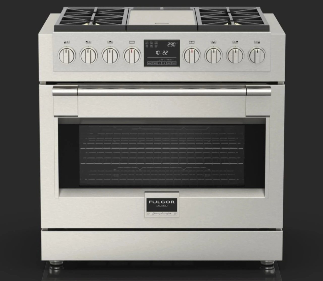 Fulgor Milano 30-inch Stainless Steel Gas Range - photo 4