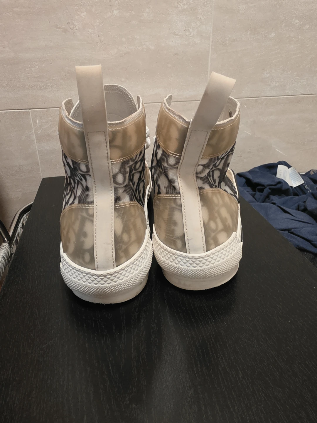 Dior B23 High Top Oblique Sneakers - photo 3