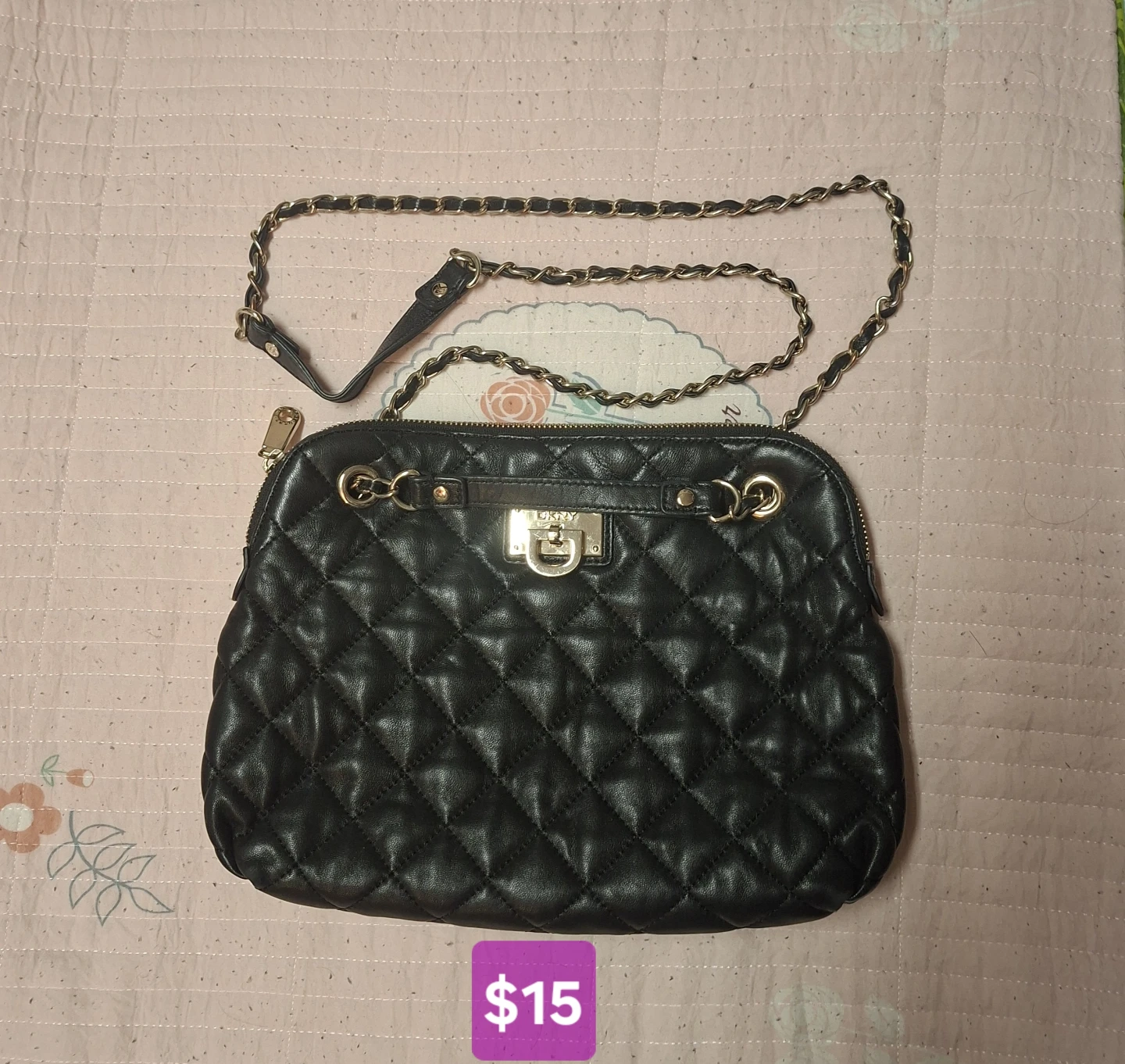 Plaid Pattern Mini Backpack - photo 4