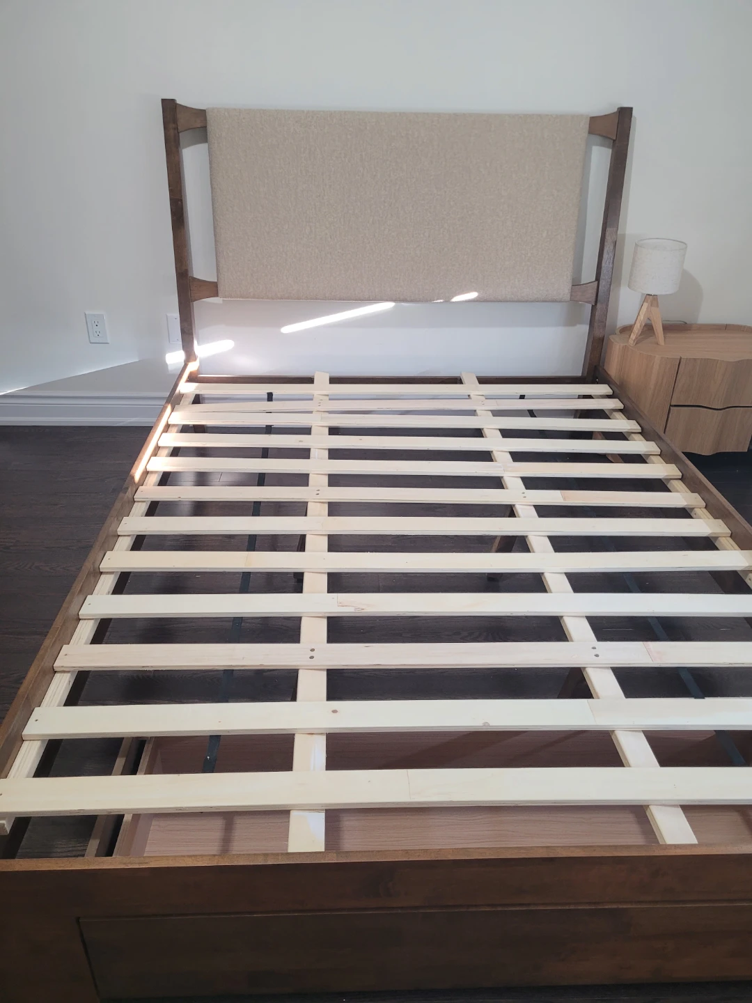 Mid-Century Modern Bed Frame