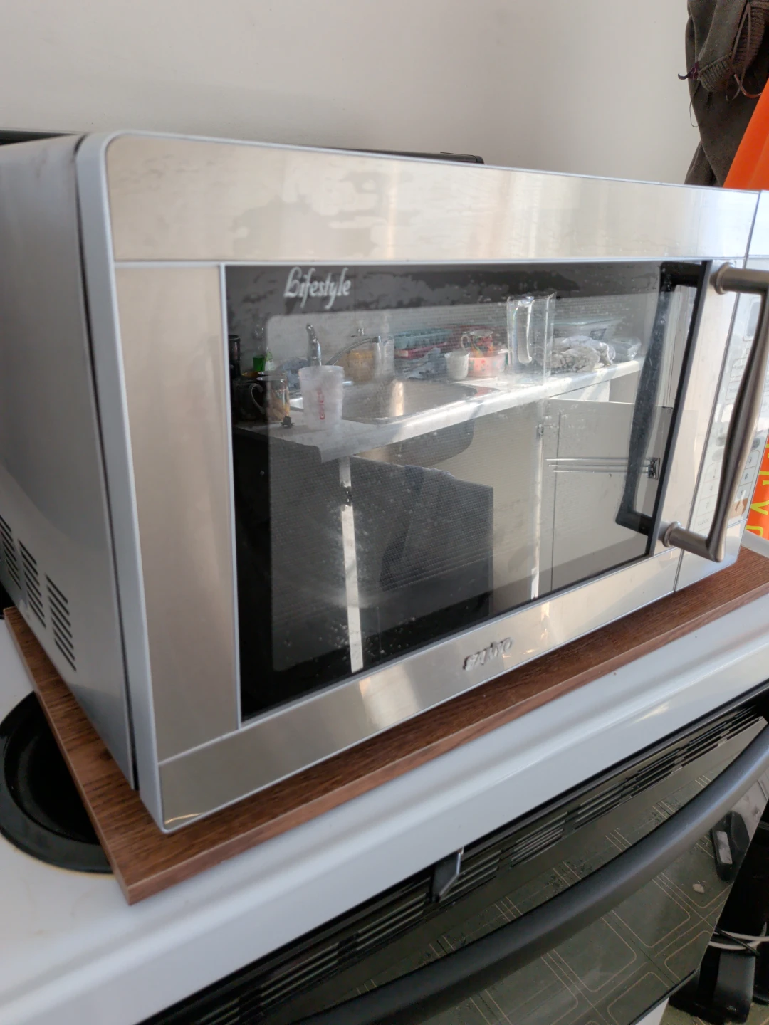 Stainless Steel Microwave - photo 3