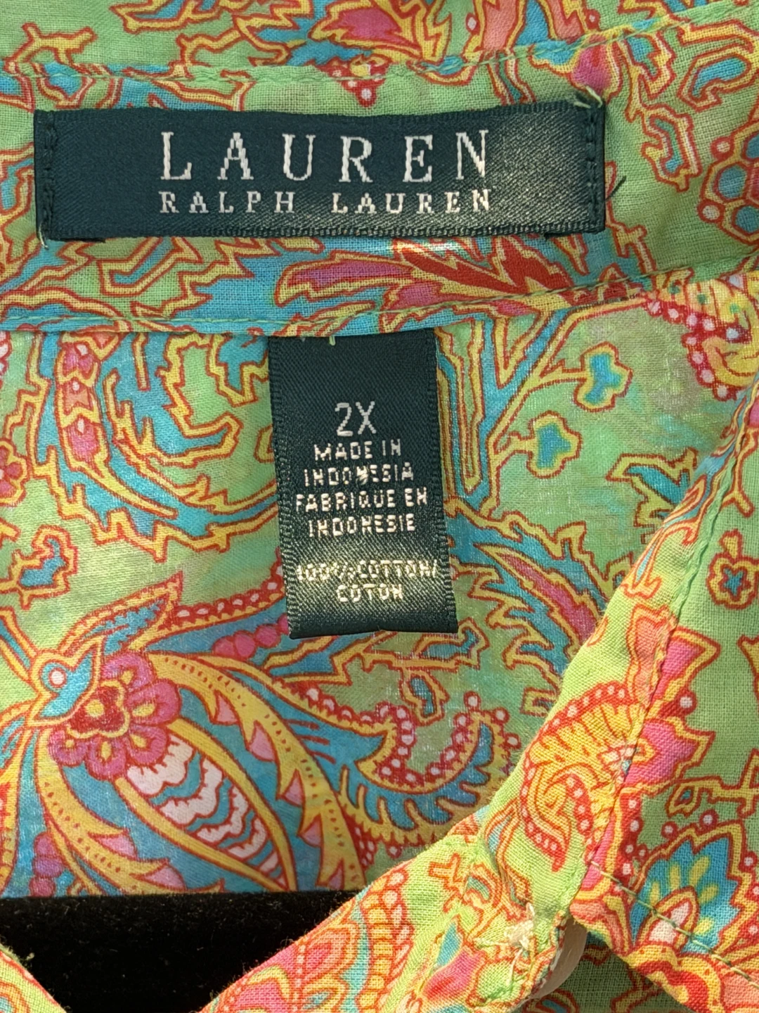 Lauren Ralph Lauren Paisley Button-Down Shirt - photo 4
