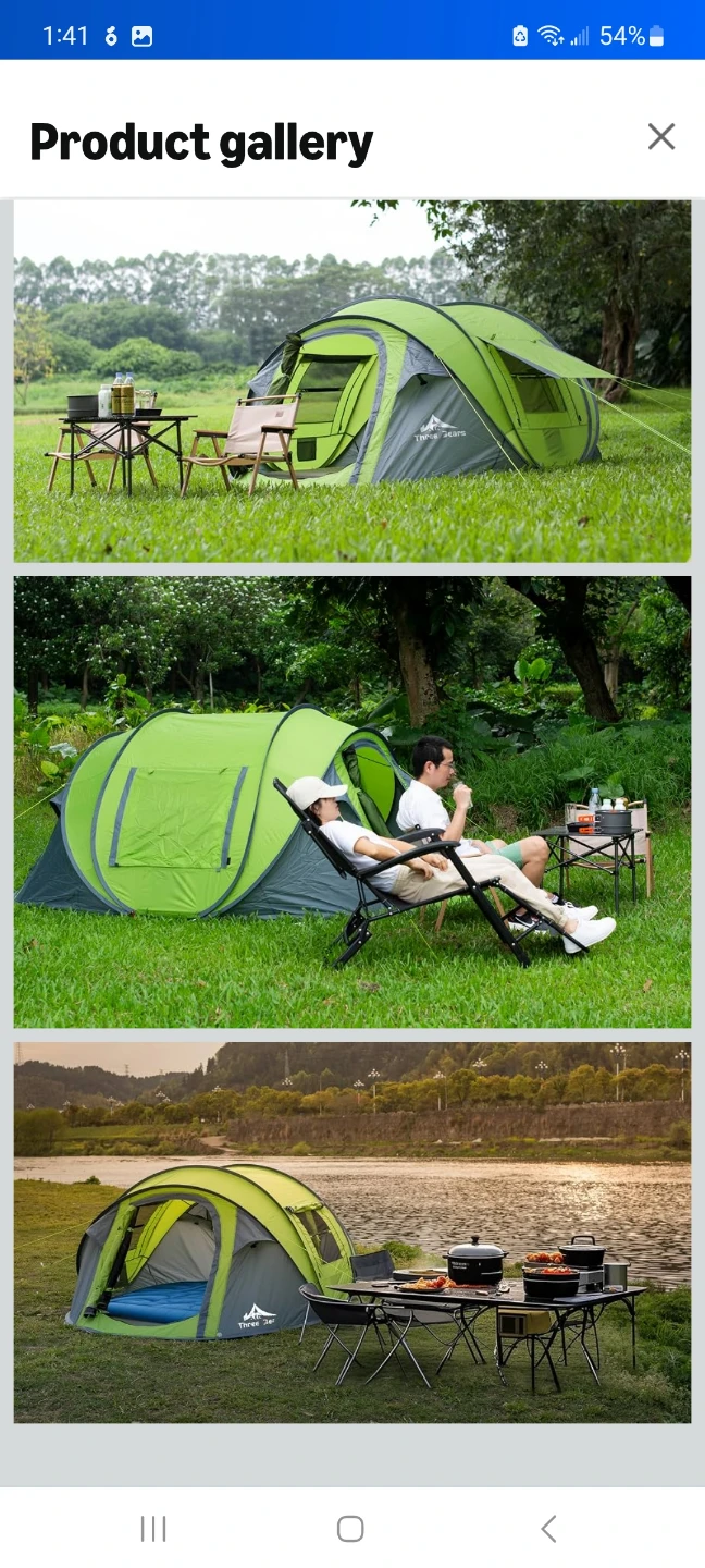 Three Bears 2-Person Pop-Up Tent - photo 4