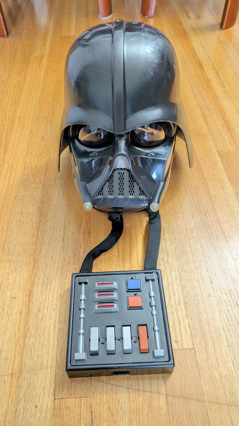 Darth Vader Costume Helmet and Chest Control Panel