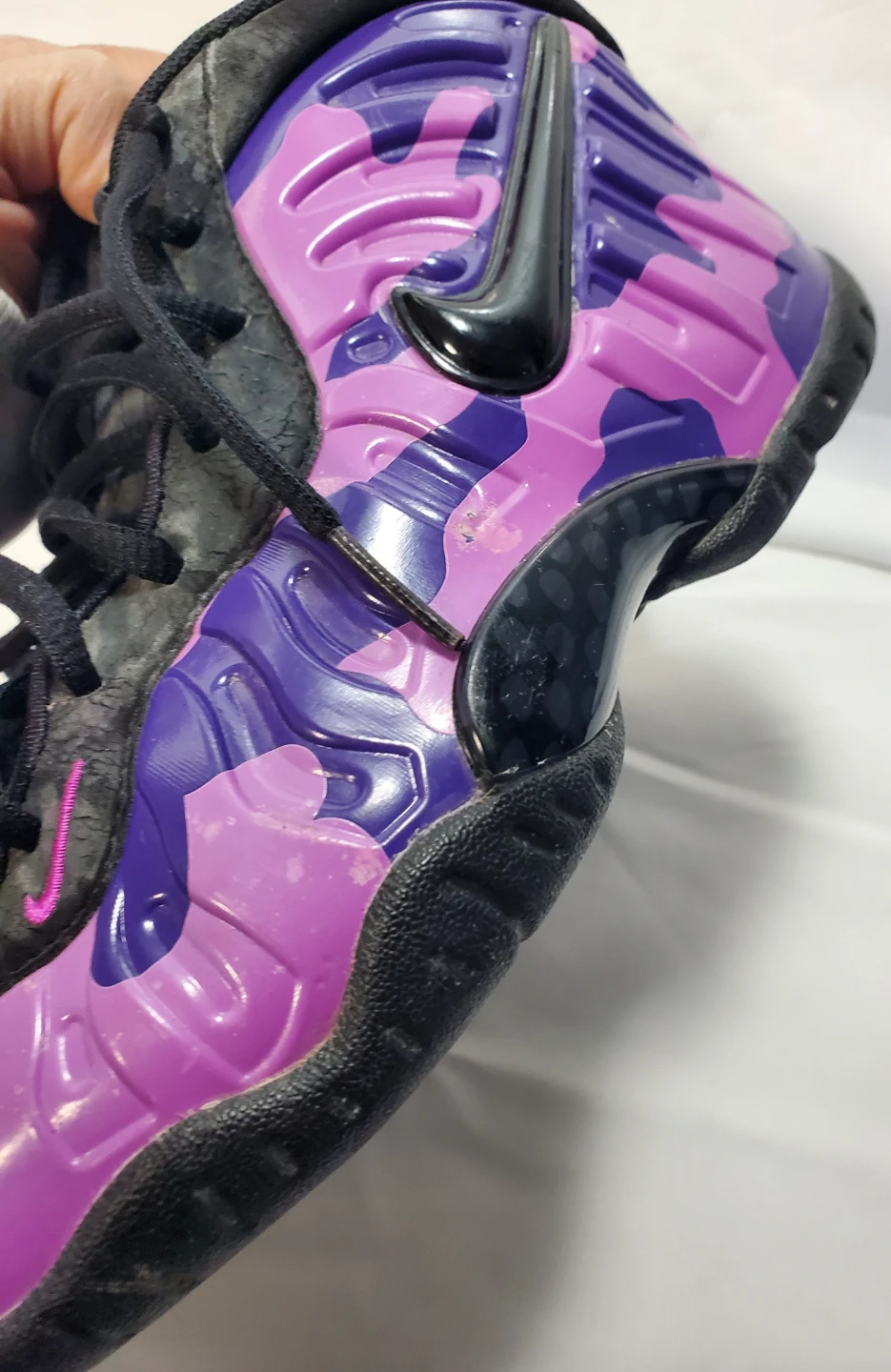 Nike Air Foamposite Pro Camo Youth Unisex size 4 - photo 5