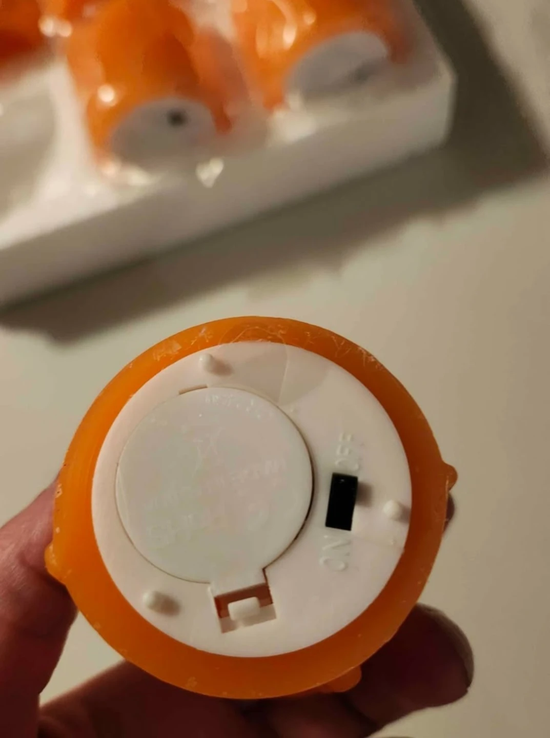 Set of 6 Orange LED Candles - photo 3