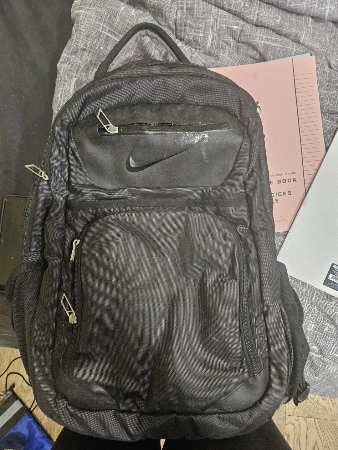 Nike Black Backpack golf departure II