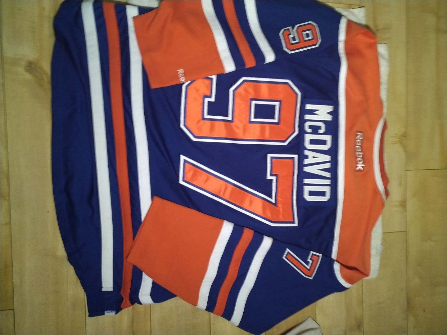 Reebok Edmonton Oilers McDavid Jersey XXL - photo 3